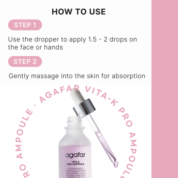 Agafar Vita K Pro Ampoule (30ml) - Skincare - Image 3