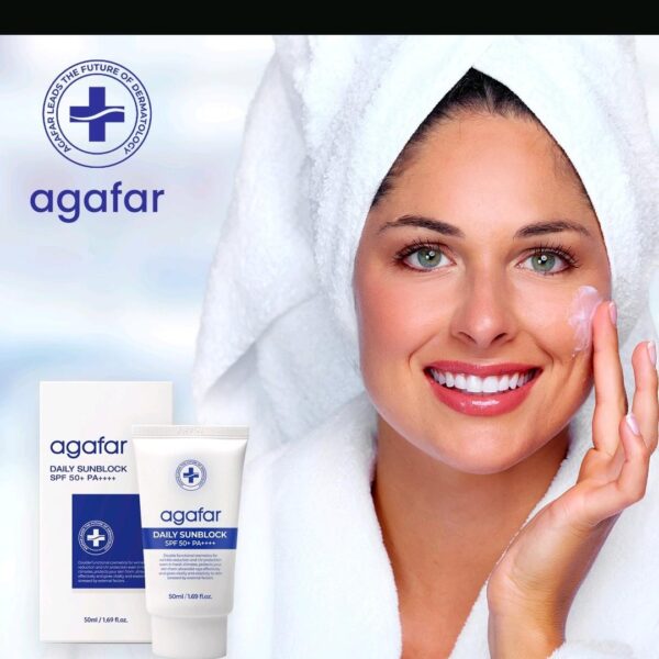 Cermide Daily Anti-Aging Moisturizer with Sunblock SPF 50 for All Skin Types - Radiance, Moisture, Skincare - Image 3